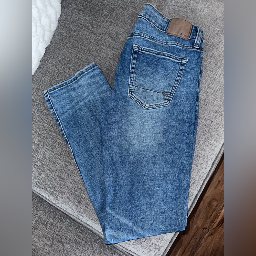 Aeropostale Classic Blue Straight Jeans